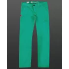 férfi Chino Nadrág Regular Fit klasszikus szövet Nadrág alkalmi Business Chinos 7551 zöld Méret: W36_L34