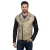alkalmi férfi biker dzseki kabát Kabát, washed design  szintetikus bőr ujj, vékony fit transitional dzseki kabát Kabát 8837 bézs Méret: XL