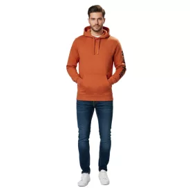   Helly Hansen Logo férfi pulóver, pamut pulóver  kapucni, 300 g/m², pulóver 79264_290 narancssárga Méret: S