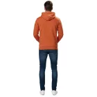 Helly Hansen Logo férfi pulóver, pamut pulóver  kapucni, 300 g/m², pulóver 79264_290 narancssárga Méret: XXL