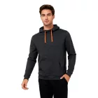 Helly Hansen Logo férfi pulóver, pamut pulóver  kapucni, 300 g/m², pulóver 79264_991, fekete Méret: XL