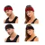kifordítható NIKE Jordan Unisex férfi női Headband  hímzett Jumpman Logo sport kiegészítő sport Equipment N90383 fekete/piros Méret: N