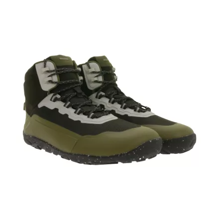 Vízálló GROUNDIES Barefoot cipő All Terrain High 2.0 Fenntartható férfi túra sneakerek TrueSense és kivehető talpbetéttel GND-230258 Barna vagy Fekete Méret:44