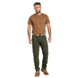   Practical ALPHA INDUSTRIES Agent férfi Cargo nadrág  6 zseb, pamut Nadrág 158205 olivazöld zöld Méret: W28