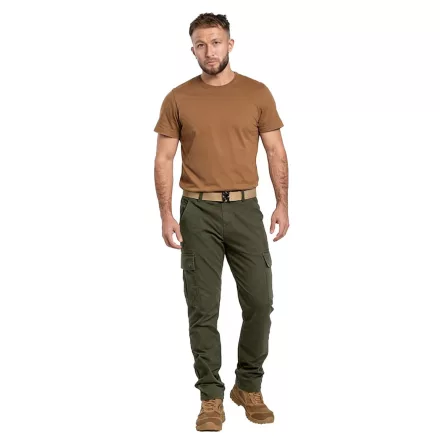 Practical ALPHA INDUSTRIES Agent férfi Cargo nadrág  6 zseb, pamut Nadrág 158205 olivazöld zöld Méret: W28