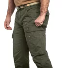 Practical ALPHA INDUSTRIES Agent férfi Cargo nadrág  6 zseb, pamut Nadrág 158205 olivazöld zöld Méret: W28