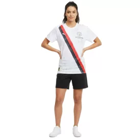   Official PUMA Manchester City 2025/26 női KidSuper Jersey Sustainable Premier League Football Ing 701235028 in fehér vagy narancssárga Méret: L