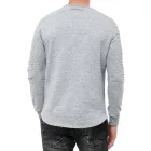 Urban férfi pulóver  ribbed ujj, pulóver Pulóver 19056 in rózsaszín, szürke, vagy zöld Méret: XL