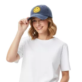   Cheeky ZWILLINGSHERZ Smiley klasszikus Baseball sapka  Smiley Patch, pamut sapka, állítható Brim, 4603M K258209 Navy kék Méret: N