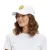 Cheeky ZWILLINGSHERZ Smiley Classic Baseball Sapka Smiley Patch-csel, Pamut Sapka, Állítható Karima, 4603M K258209 Fehér Méret:N