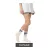 10 pár Comfortable ZWILLINGSHERZ női Tennis Zokni  szív Embroidery, Everyday Zokni, pamut Zokni 4603S K248141 fehér/kék Méret: N