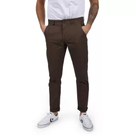   klasszikus BLEND BHTromp férfi chino nadrág  zipper szövet nadrág 20703188ME-71507 barna Méret: W33_L34