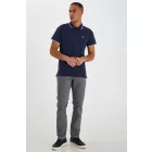 klasszikus BLEND BHTromp férfi chino nadrág  zipper szövet nadrág 20703188ME-70147 szürke Méret: W32_L34
