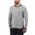 klasszikus tömör SDFlocks férfi pulóver  kerek nyakú pulóver 21102722ME-9000 fekete Méret: 2XL