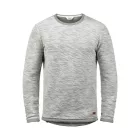 klasszikus tömör SDFlocks férfi pulóver  kerek nyakú pulóver 21102722ME-2842 szürke Méret: 2XL