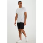 klasszikus BLEND BHDavis férfi póló  kerek nyakú Ing 20712995ME-110601 bézs Méret: XL