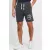 klasszikus BLEND BHTorben férfi sweat Sort Rövidnadrág  zsinórozé Sort Rövidnadrág 20713141ME-200278 szürke Méret: 2XL