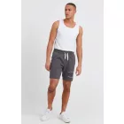 klasszikus BLEND BHTorben férfi sweat Sort Rövidnadrág  zsinórozé Sort Rövidnadrág 20713141ME-200277 szürke Méret: M
