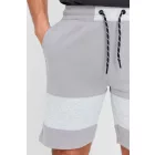 klasszikus tömör SDMekir férfi sweat Sort Rövidnadrág  zsinórozé Sort Rövidnadrág 21300637ME-184005 szürke Méret: 2XL