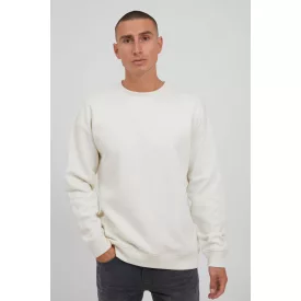  klasszikus BLEND BHJeffrey férfi pulóver  kerek nyakú pulóver 20713531ME-110103 fehér Méret: XL