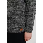 klasszikus BLEND BHDan BT férfi elegáns kötött Pulóver  kerek nyakú kötött Pulóver Plus sizes 20713439ME-194007 fekete Méret: 3XL