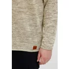 klasszikus BLEND BHDan BT férfi elegáns kötött Pulóver  kerek nyakú kötött Pulóver Plus sizes 20713439ME-120105 bézs Méret: 6XL