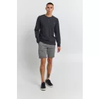 klasszikus 11 PROJECT PRFribus férfi Chino Sort Rövidnadrág including Öv  gomb és zipper, Sort Rövidnadrág 20714807ME-180000 szürke Méret: S