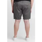 klasszikus tömör SDMontijo BT férfi chino Sort Rövidnadrág  zipper Sort Rövidnadrág 21300875-ME-792890 szürke Méret: 4XL
