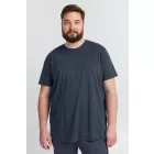 klasszikus tömör SDBedonno BT férfi póló  kerek nyakú Ing 21300883-ME-1940101 kék Méret: 5XL