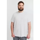 klasszikus tömör SDBedonno BT férfi póló  kerek nyakú Ing 21300883-ME-110601 fehér Méret: 4XL