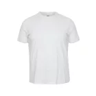 klasszikus tömör SDBedonno BT férfi póló  kerek nyakú Ing 21300883-ME-110601 fehér Méret: 5XL