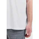 klasszikus tömör SDBedonno BT férfi póló  kerek nyakú Ing 21300883-ME-110601 fehér Méret: 5XL