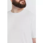 klasszikus tömör SDBedonno BT férfi póló  kerek nyakú Ing 21300883-ME-110601 fehér Méret: 6XL