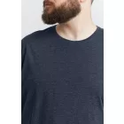 klasszikus tömör SDBedon BT férfi longsleeve  kerek nyakú hosszú-újj Ing 21300882-ME-1940101 kék Méret: 6XL