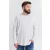 klasszikus tömör SDBedon BT férfi longsleeve  kerek nyakú hosszú-újj Ing 21300882-ME-110601 fehér Méret: 4XL