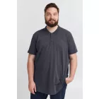 klasszikus tömör SDBanjo BT férfi polo Ing  3-gomb placket Ing 21300884-ME-798991 kék Méret: 4XL