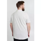 klasszikus tömör SDBanjo BT férfi polo Ing  3-gomb placket Ing 21300884-ME-790001 fehér Méret: 4XL