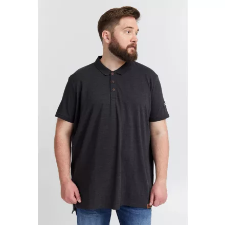 klasszikus tömör SDTrip BT férfi polo Ing  3-gomb placket Ing 21300885-ME-798288 szürke Méret: 4XL