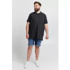 klasszikus tömör SDTrip BT férfi polo Ing  3-gomb placket Ing 21300885-ME-798288 szürke Méret: 6XL