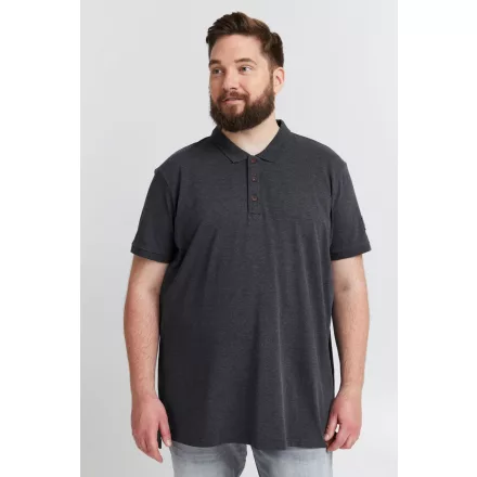 klasszikus tömör SDTrip BT férfi polo Ing  3-gomb placket Ing 21300885-ME-7989915 kék Méret: 3XL