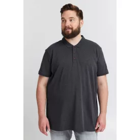   klasszikus tömör SDTrip BT férfi polo Ing  3-gomb placket Ing 21300885-ME-7989915 kék Méret: 6XL