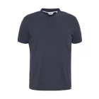 klasszikus tömör SDTrip BT férfi polo Ing  3-gomb placket Ing 21300885-ME-7989915 kék Méret: 6XL
