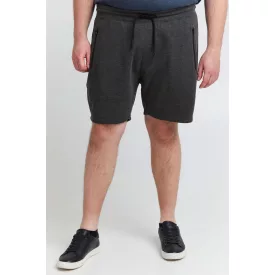   klasszikus tömör SDTaras BT férfi sweat Sort Rövidnadrág  zsinórozé Sort Rövidnadrág 21300891-ME-798288 szürke Méret: 4XL