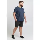 klasszikus tömör SDTaras BT férfi sweat Sort Rövidnadrág  zsinórozé Sort Rövidnadrág 21300891-ME-798288 szürke Méret: 4XL