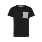 klasszikus BLEND BHBenedikt férfi póló  kerek nyakú Ing 20714408ME-194007 fekete Méret: XL
