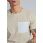 klasszikus BLEND BHBenedikt férfi póló  kerek nyakú Ing 20714408ME-141107 szürke Méret: 2XL