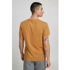 klasszikus BLEND BHAmatus férfi póló  kerek nyakú Ing 20714728ME-171040 sárga Méret: L