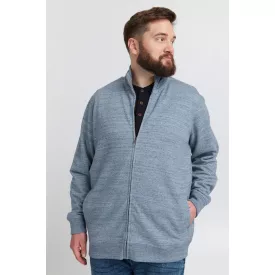   klasszikus BLEND BHLenner BT férfi sweat dzseki kabát Kabát  tartó-up nyaklánc dzseki kabát Kabát Plus sizes 20714929ME-194013 kék Méret: 4XL