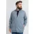 klasszikus BLEND BHLenner BT férfi sweat dzseki kabát Kabát  tartó-up nyaklánc dzseki kabát Kabát Plus sizes 20714929ME-194013 kék Méret: 4XL