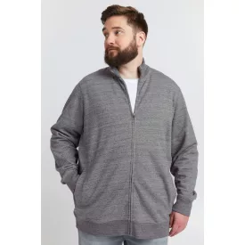   klasszikus BLEND BHLenner BT férfi sweat dzseki kabát Kabát  tartó-up nyaklánc dzseki kabát Kabát Plus sizes 20714929ME-200277 szürke Méret: 4XL